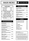 Uploaded menu